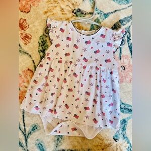 Kissy kissy Pima patriotic dress